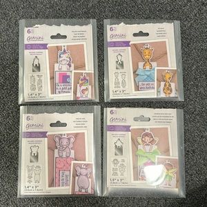 Gemini by Crafter Companion stamp an die penny slider